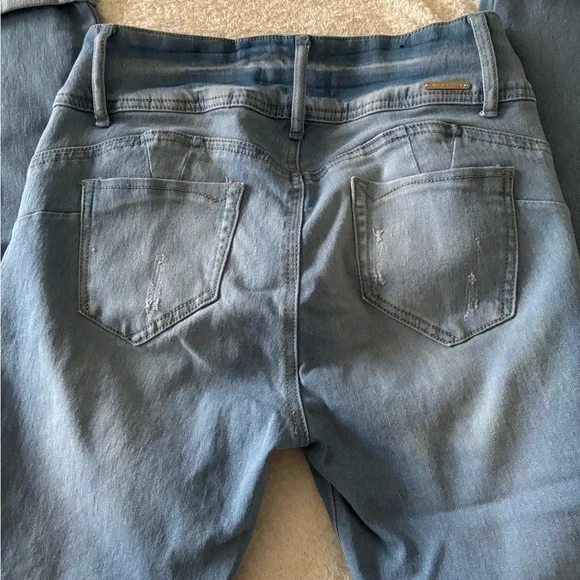 Always Friday Women’s Light Blue Ankle Jeans Size 11 - Picture 6 of 14